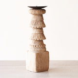 Wooden Candle Stand - Medium
