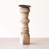 Wooden Candle Stand - Medium