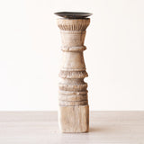 Wooden Candle Stand - Medium