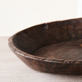 Vintage Wooden Parat Bowl - Medium