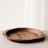 Vintage Wooden Parat Bowl - Dark