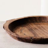 Vintage Wooden Parat Bowl - Dark