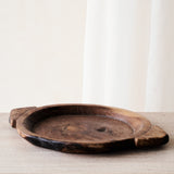 Vintage Wooden Parat Bowl - Dark