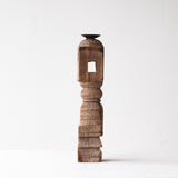 Wooden Candle Stand U