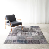 Patchwork Rug | Koala Grey W169 x L244 cm