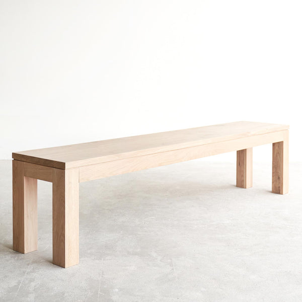 Straight Bench | Oak