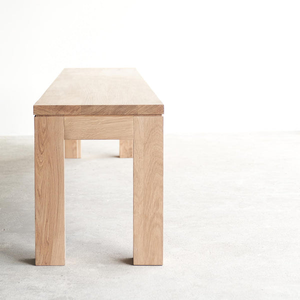 Straight Bench | Oak