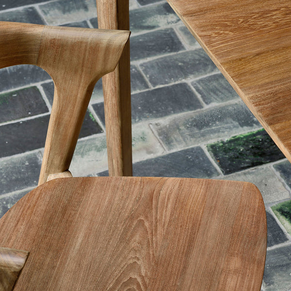 Ethnicraft Bok Dining Chair Solid Teak Natural from Originals Furniture Singapore