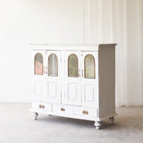 Vintage Sideboard with 3 Drawers | White