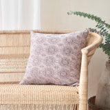 Jacquard Cushion | Stone Washed Kilim - Blush (50 x 50cm)