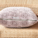 Jacquard Cushion | Stone Washed Kilim - Blush (50 x 50cm)