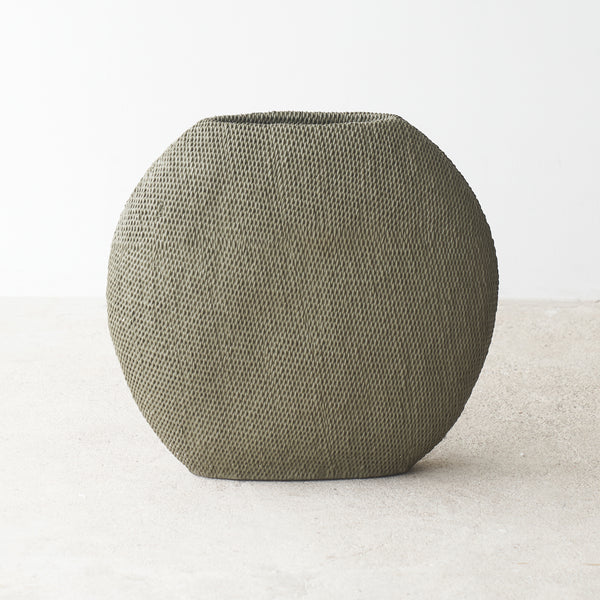 Mashaba Vase | Green Grey