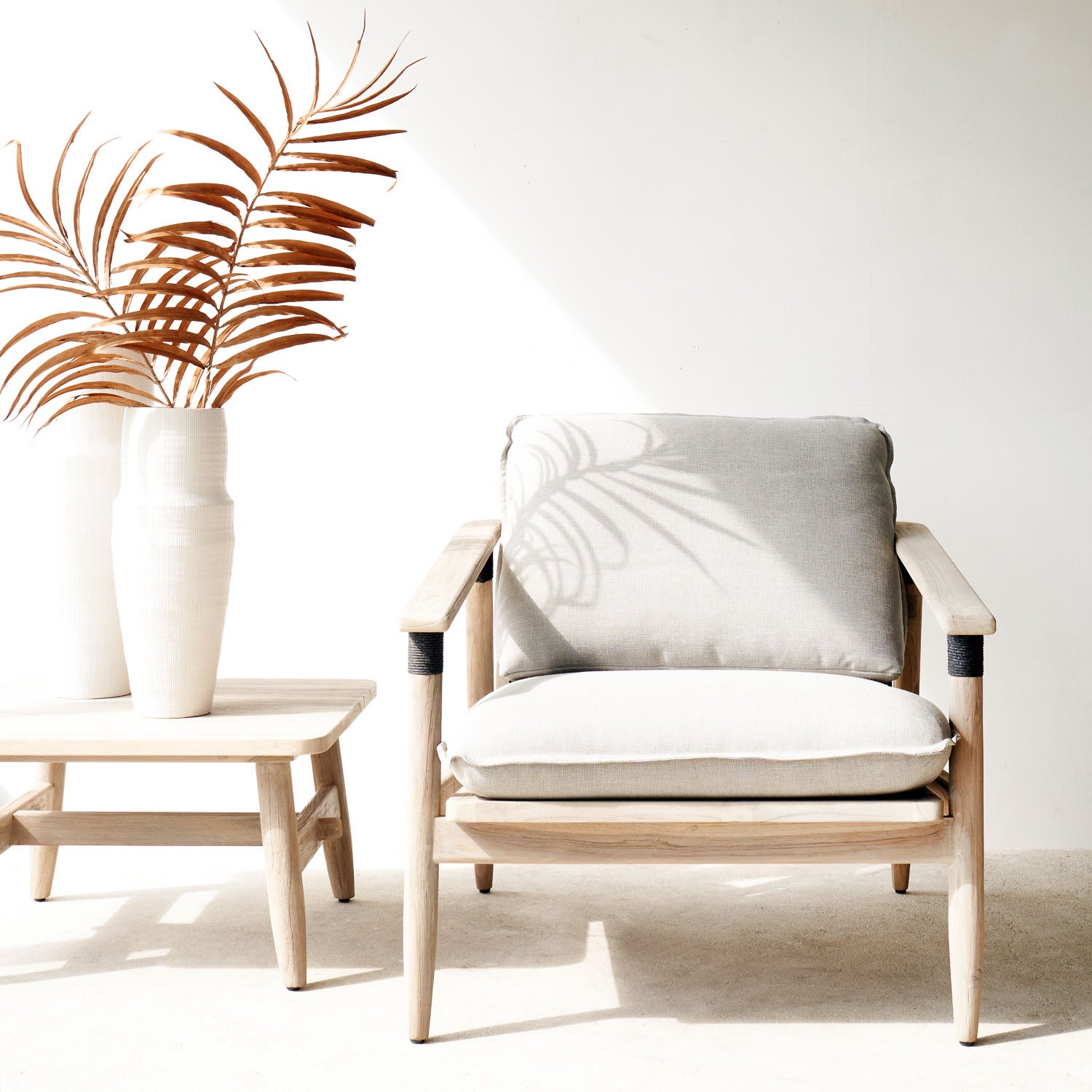 Grey Corda Outdoor Lounge Chair by Originals
