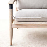 Corda Outdoor Lounge Chair | Grey (77cm) - Originals Furniture