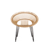 Vincent Sheppard Roy Outdoor Lazy Chair Lounge Armchair in Natural Camel Brown from Originals Furniture Singapore