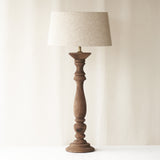 Bellini Table Lamp, wooden and delicately shaped. Sophisticated and stylish piece. It is a versatile piece that provides a rustic touch in any home. Available at $220.