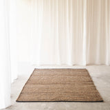 Demi Rug | Natural & Black (170 x 240cm) - Originals Furniture