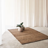 Demi Rug | Natural & Black (170 x 240cm) - Originals Furniture