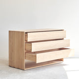 Nordic Chest of Drawers | Oak (130cm)