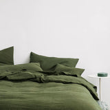 Linen Duvet Set | Forest