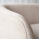 Ethnicraft Ellipse 3 Seater Fabric Sofa