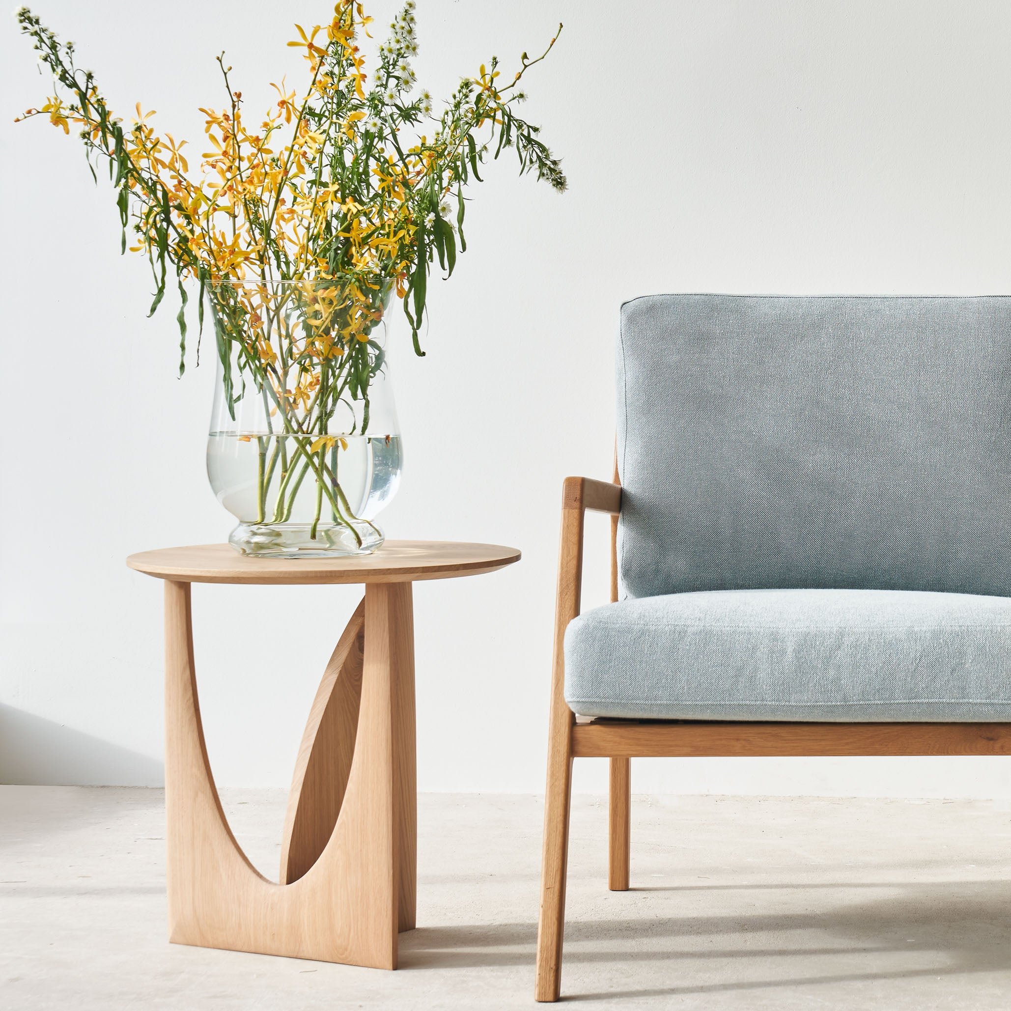 Geometric cheap side table