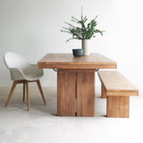 Double Extendable Dining Table | Teak - Originals Furniture