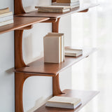 PI Wall Shelves | Mahogany