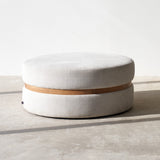 Saga Fabric Ottoman