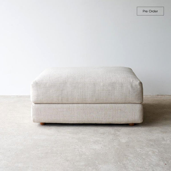 Hansen Ottoman | Bespoke Fabric/Leather (93cm)