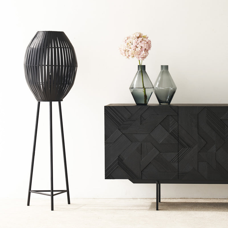 Kyomi Floor Lamp | Black