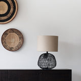 Alwina Table Lamp | Black - Originals Furniture