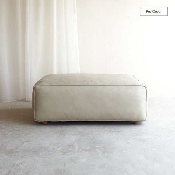 Baker Module | Ottoman - Bespoke Leather