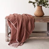 Throw VV Linen | Blush - Originals Furniture