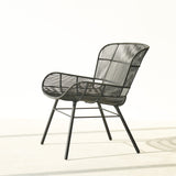 Rose Outdoor Lounge Chair Armchair in Lava Black from Originals Furniture Singapore