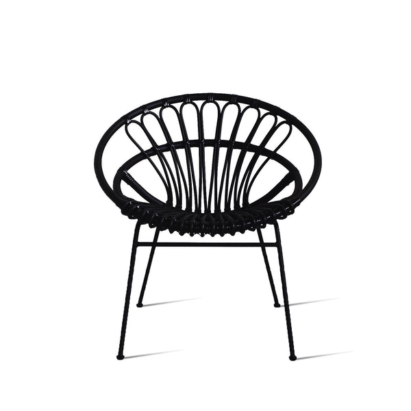 Vincent Sheppard Roxanne Outdoor Lazy Chair Lounge Armchair in Black from Originals Furniture Singapore