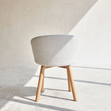 Glide Dining Chair in Gesso