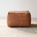 Tanbo Leather Ottoman (68cm)