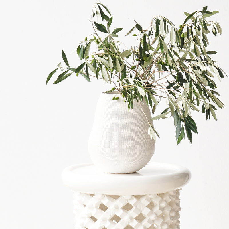 Giorgia Vase, statement piece to bring a room together. Suitable for any kitchen table or living space. Available in different sizes from $120.