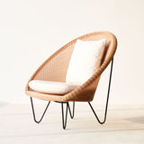 Vincent Sheppard Outdoor Cocoon Lounge Chair Armchair in Gipsy Honey Cream from Originals Furniture Singapore