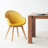 Vincent Sheppard Teak Avril Dining Chair in Yellow from Originals Furniture Singapore