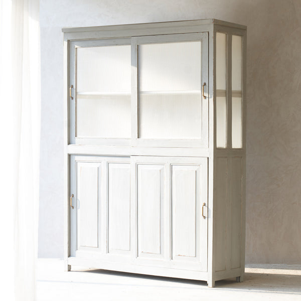 Vintage Extra Large Cabinet | Pewter