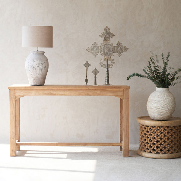 No. 5 | Vintage Teak Console - Natural - Originals Furniture