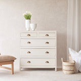 Vintage Chest of Drawers | Chalk