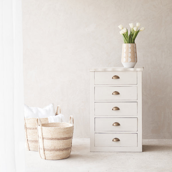 Vintage Chest of Drawers | Chalk