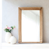 No. 11 | Vintage Carved Mirror - Natural