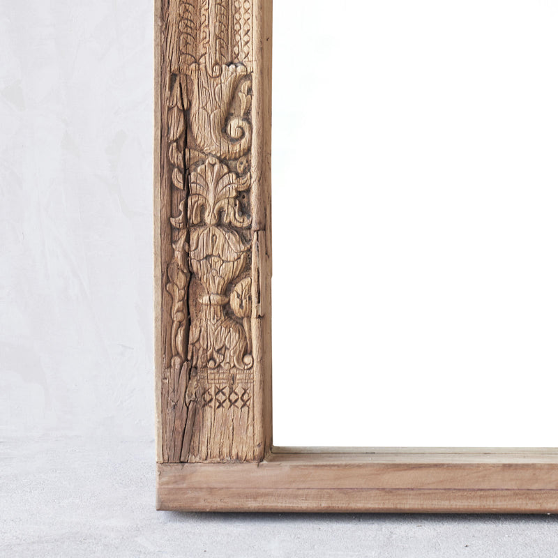 No. 13 | Vintage Carved Mirror - Natural