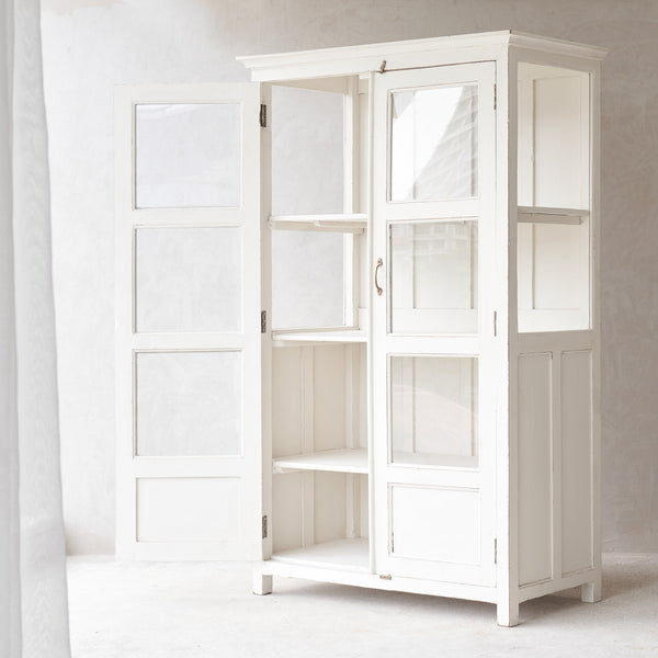 Vintage Large Cabinet | White