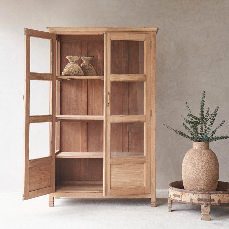 Vintage Tall Cabinet | Natural
