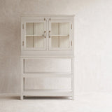 Vintage Cabinet with Shelves | Fog